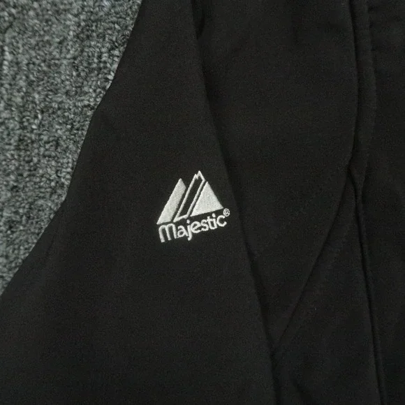 Missouri Tigers Jacket Mens Extra Large Black Majestic Softshell Full Zip Mizzou